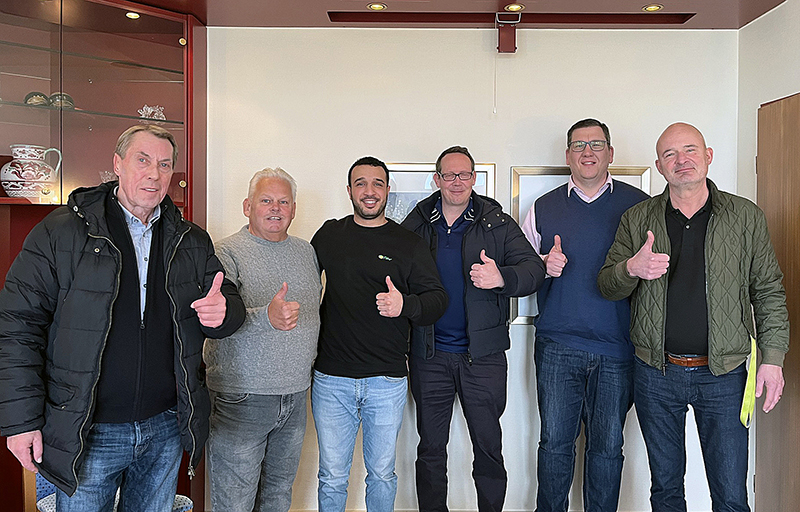 Ein Riesenrad auf dem Föhrer Jahrmarkt