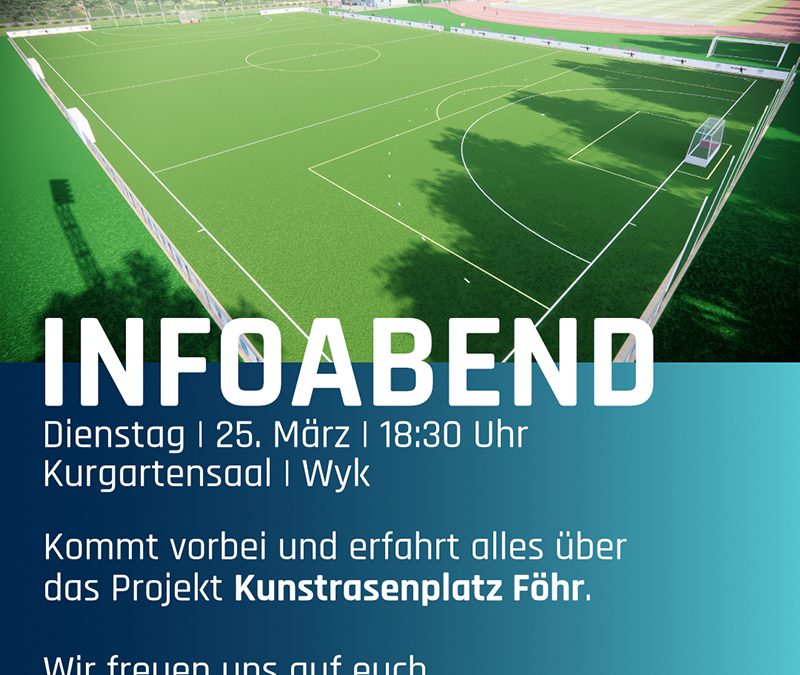 Kunstrasenprojekt soll vorgestellt werden