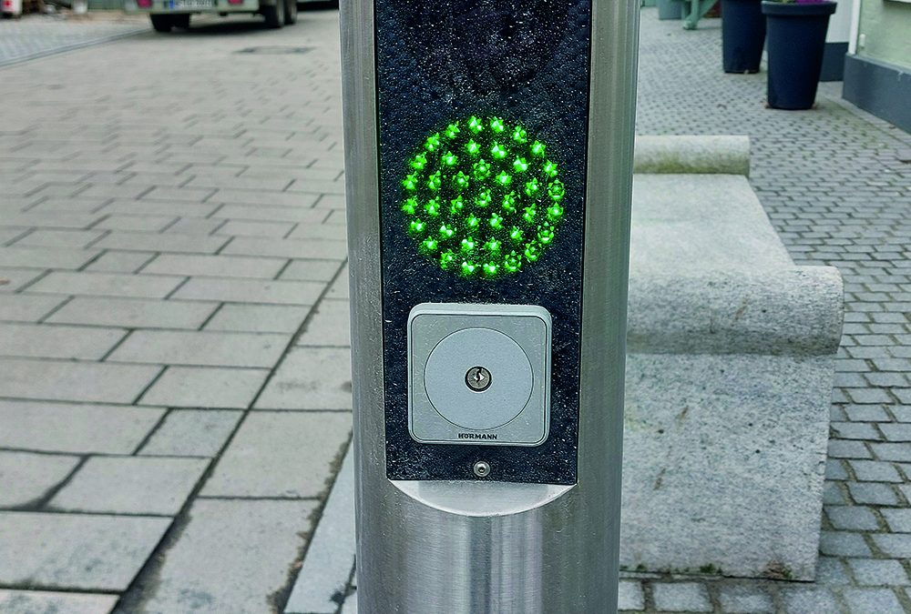 Inbetriebnahme der automatischen Poller