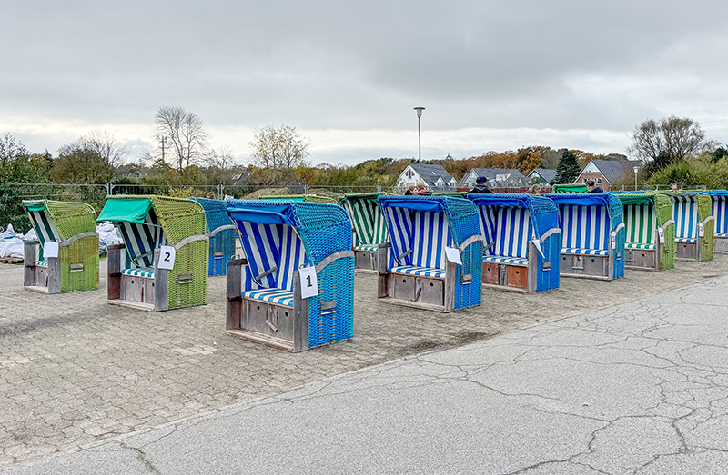 Strandkorb-Versteigerung für einen guten Zweck
