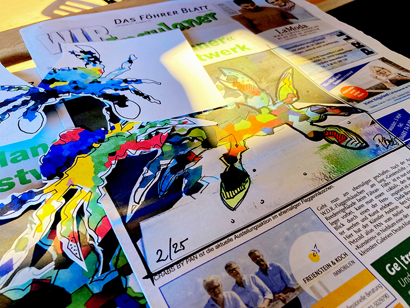 »WIR Insulaner« wurde jetzt zum Kunstwerk