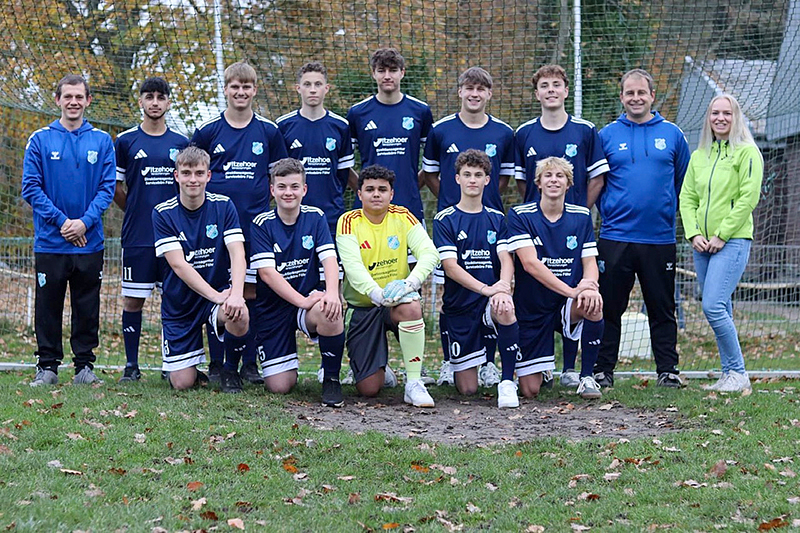 Neuer Trikotsatz für die A-Jugend des FSV