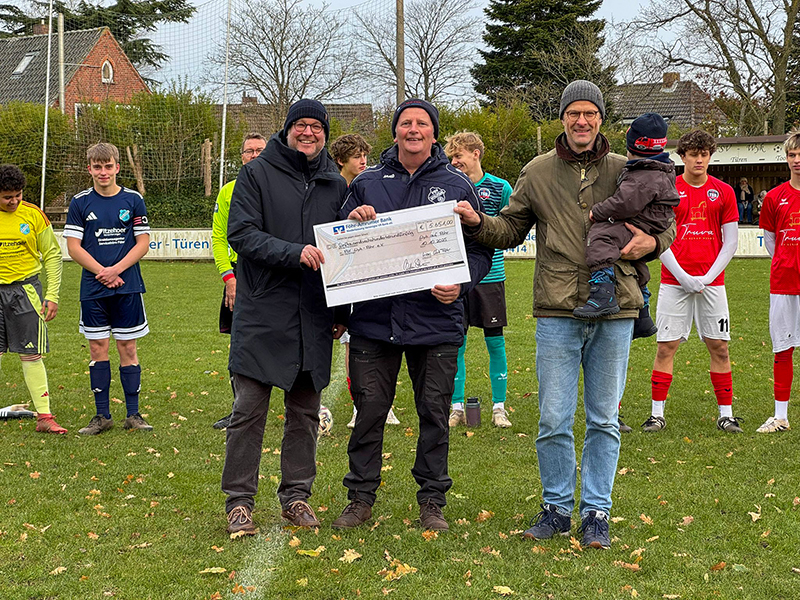 Eine Großspende des Föhrer Lions-Clubs