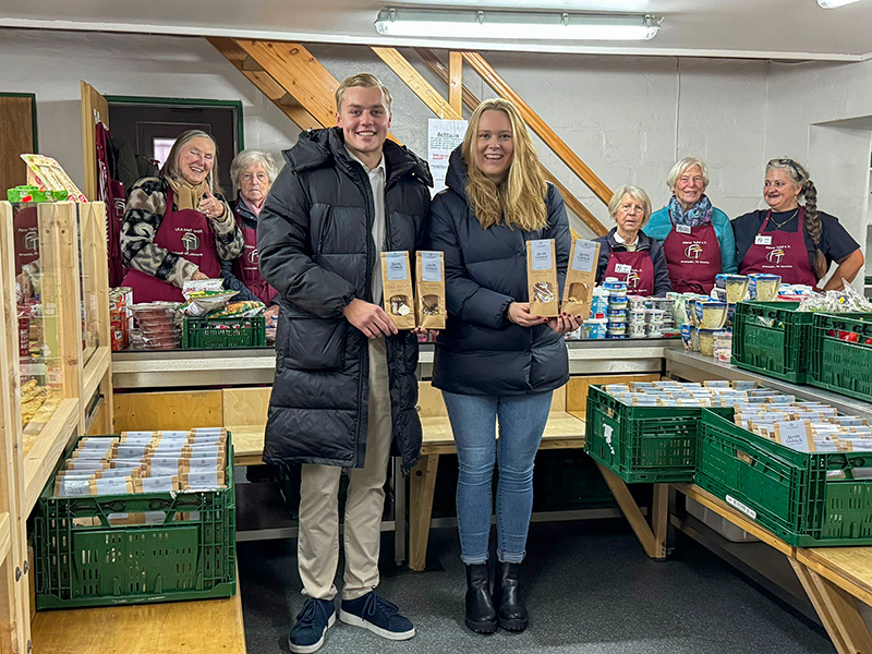 Große Bescherung für die Kunden der Föhrer Tafel