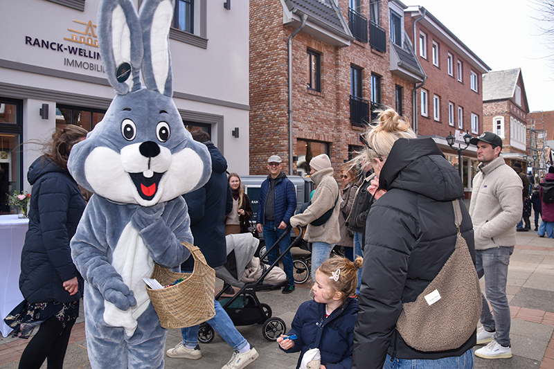 Ostern in der Wyker Innenstadt