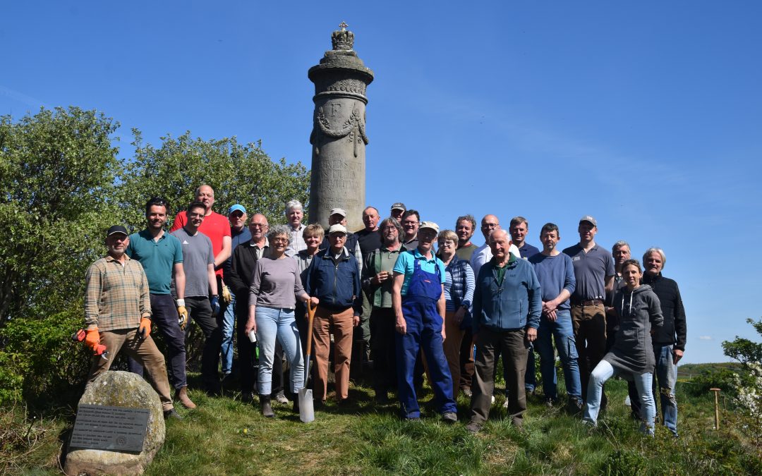 Wieder mehr Aufmerksamkeit für die Frederik VI.-Gedenksäule
