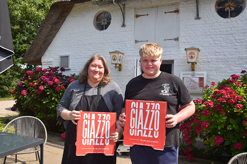 GIAZZO-Pizza ist auf Föhr angekommen
