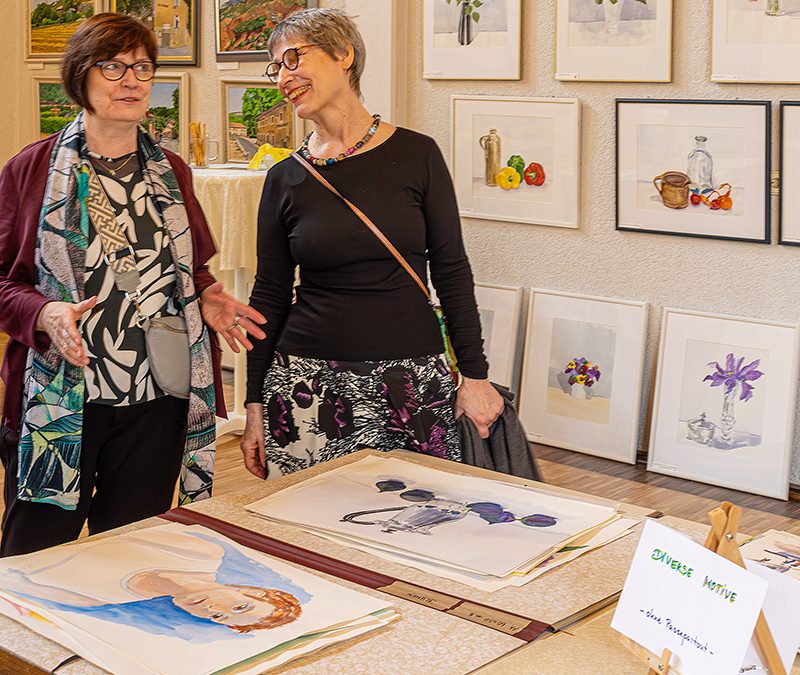 Ausstellung zugunsten der Föhrer Tafel